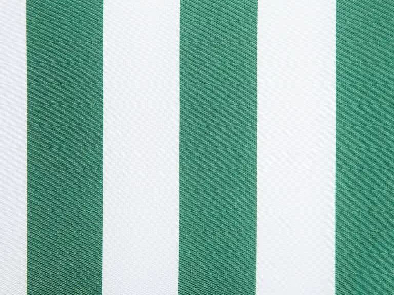 Beliani Schommelbank Groen/wit CHAPLIN - Afbeelding 9