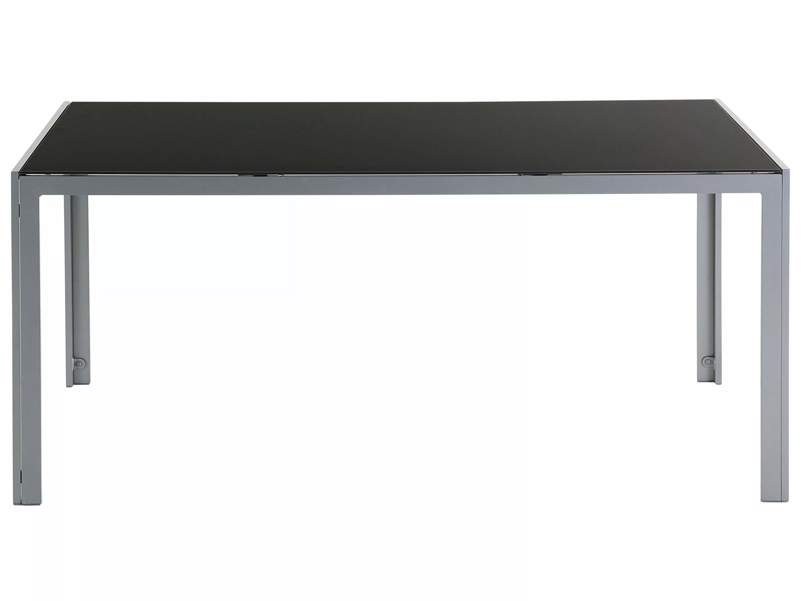 Beliani Tuinset Aluminium Zwart CATANIA - Afbeelding 6