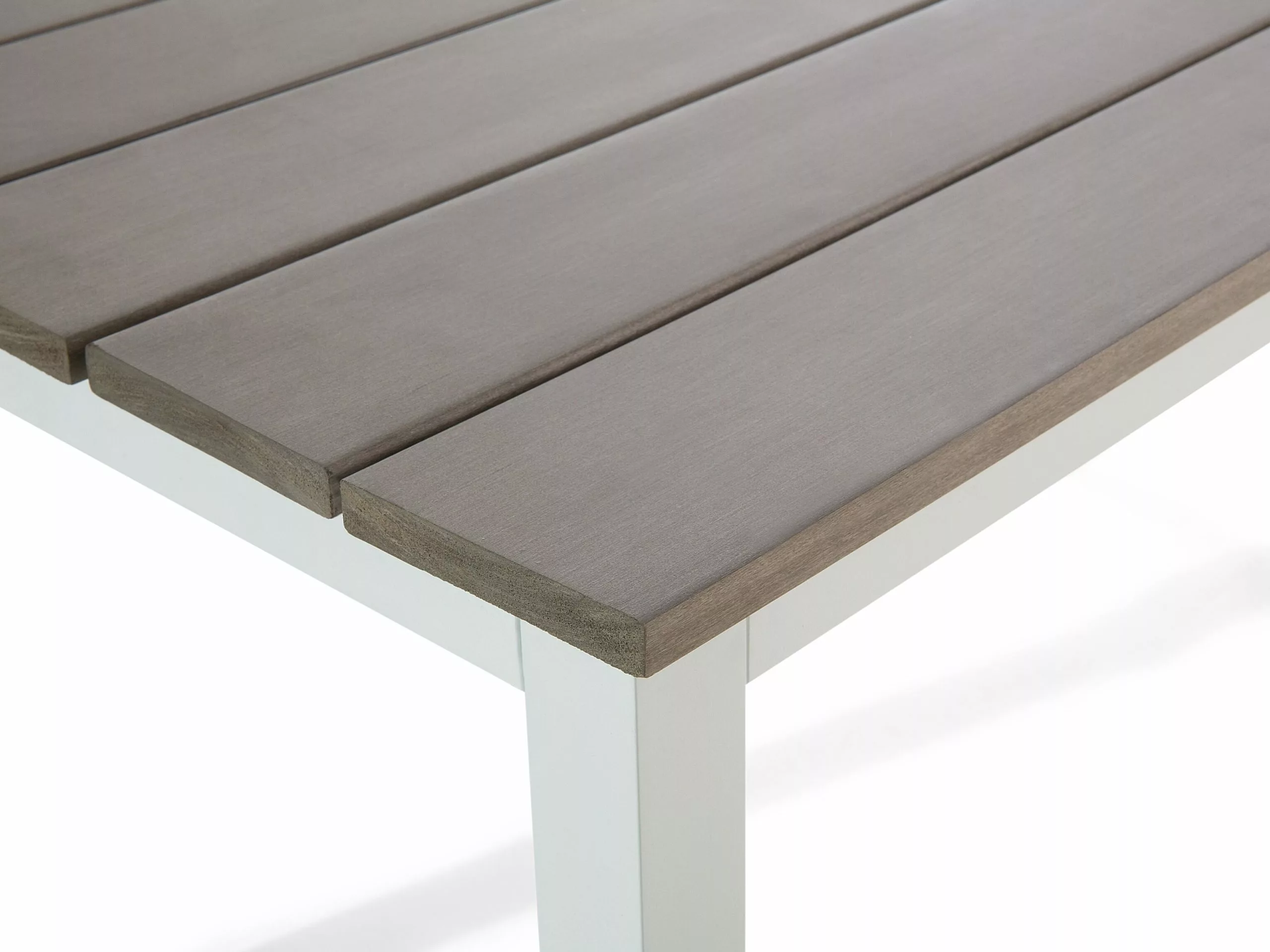 Beliani Loungeset 5-zits Aluminium Wit MESSINA - Afbeelding 8