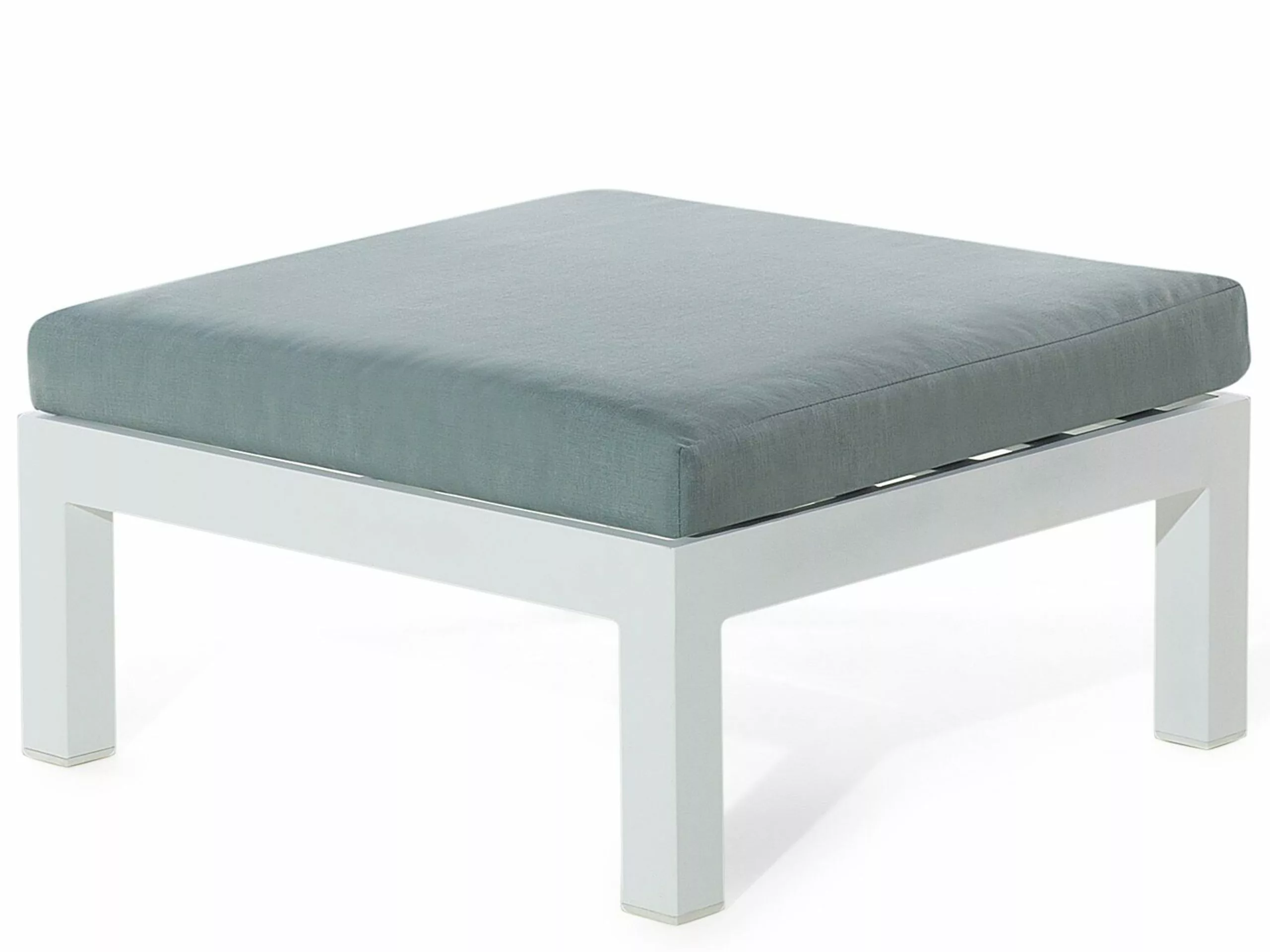 Beliani Loungeset 5-zits Aluminium Wit MESSINA - Afbeelding 5