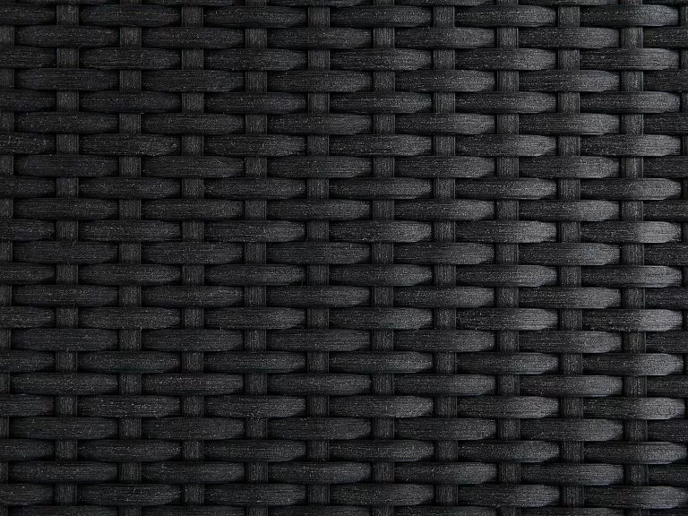 Beliani Tuinset 6-zits Rotan/glas Zwart GROSSETO - Afbeelding 9