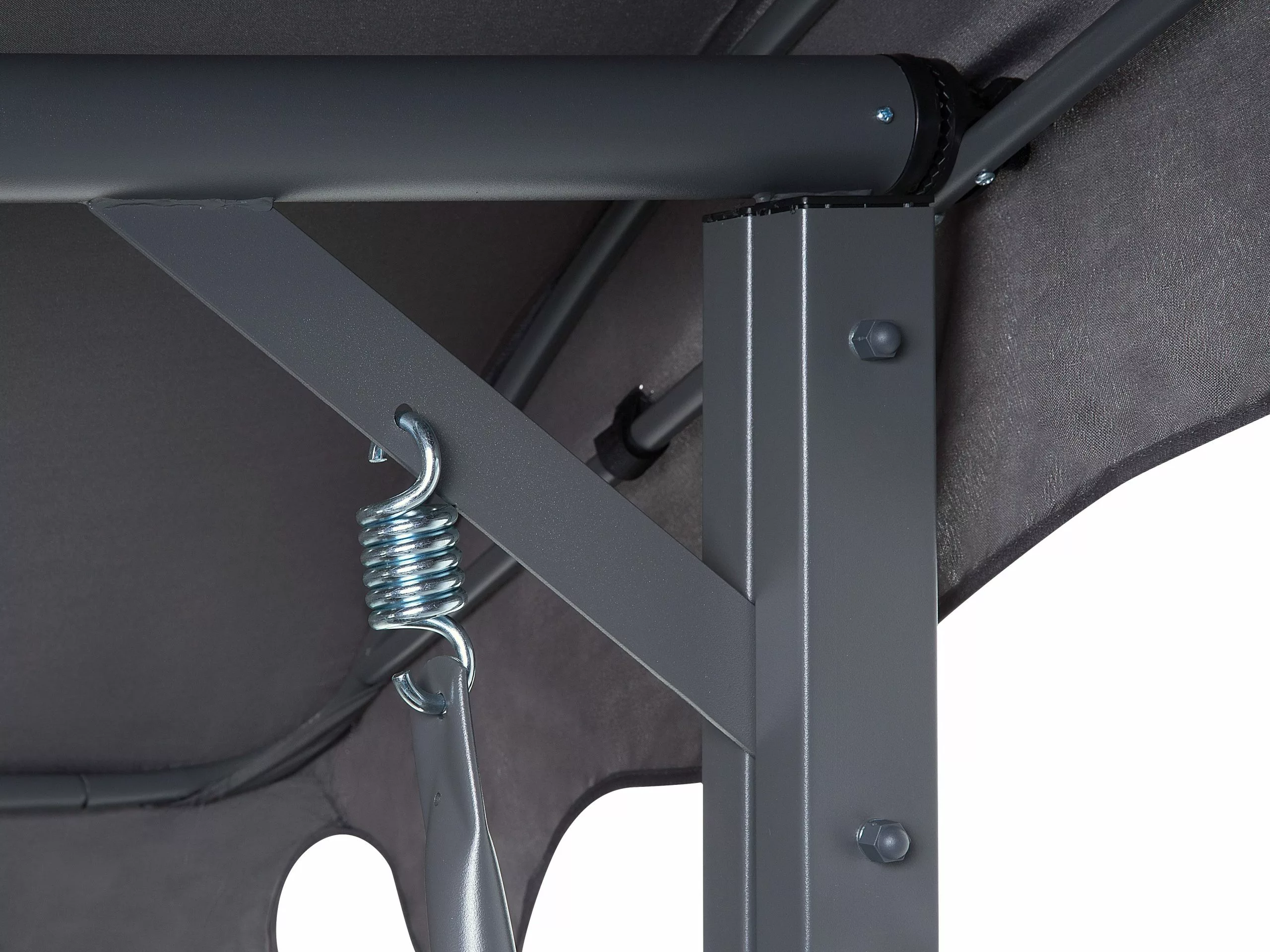 Beliani Schommelbank Grijs GARBO - Afbeelding 10