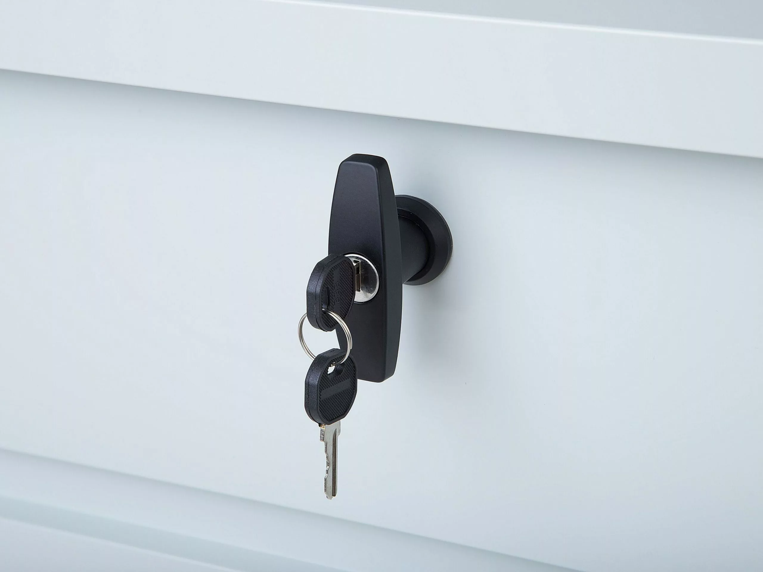 Beliani Kussenbox Staal Lichtgrijs CEBROSA S - Afbeelding 10