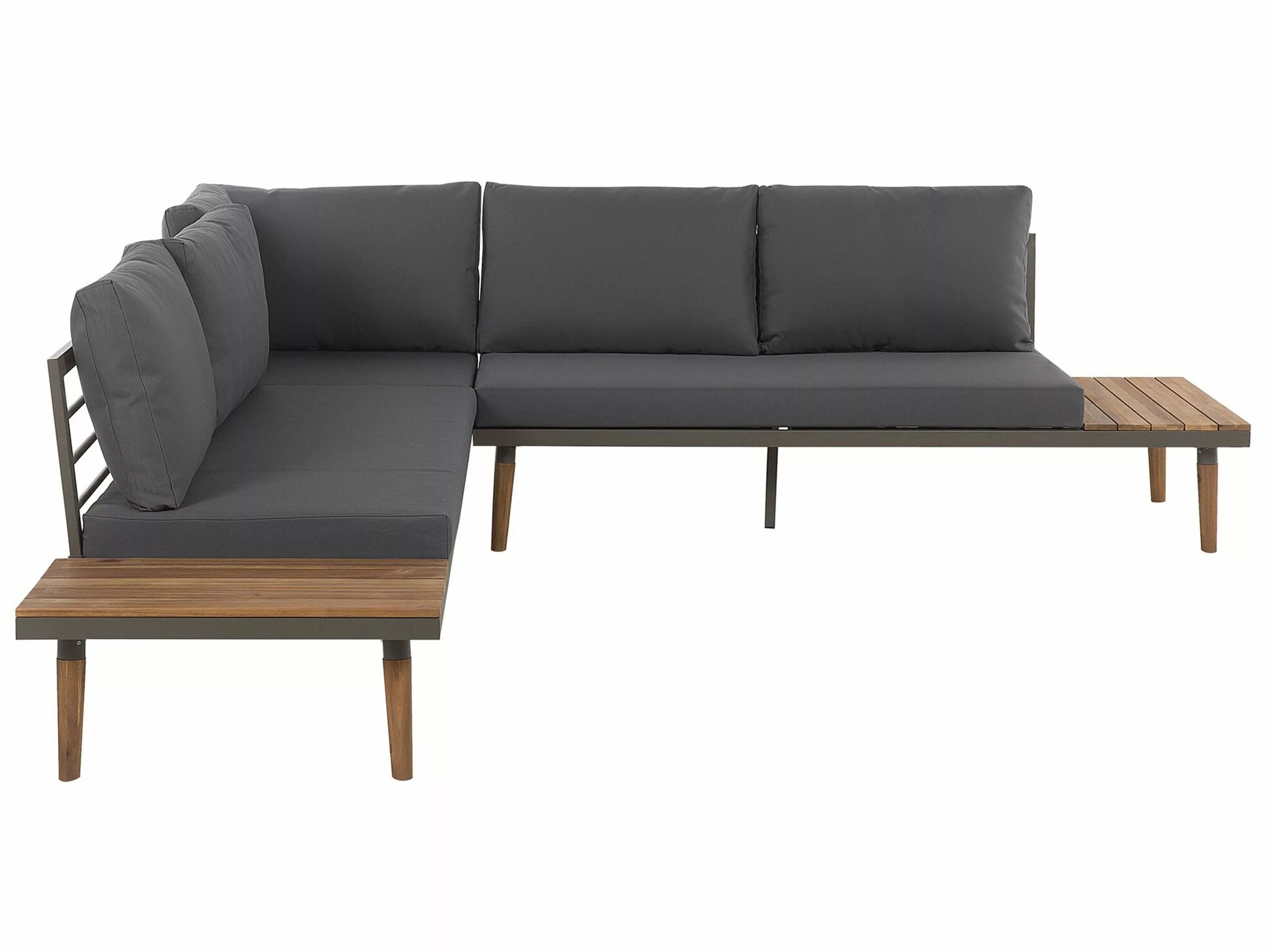 Beliani Loungeset 5-zits Acaciahout Grijs CORATO - Afbeelding 5