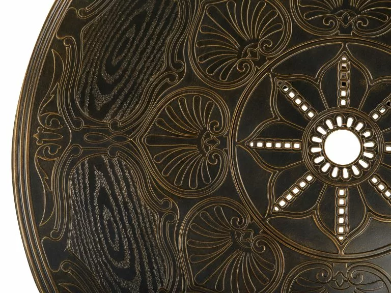 Beliani Tuinset Aluminium Bruin SAPRI - Afbeelding 7