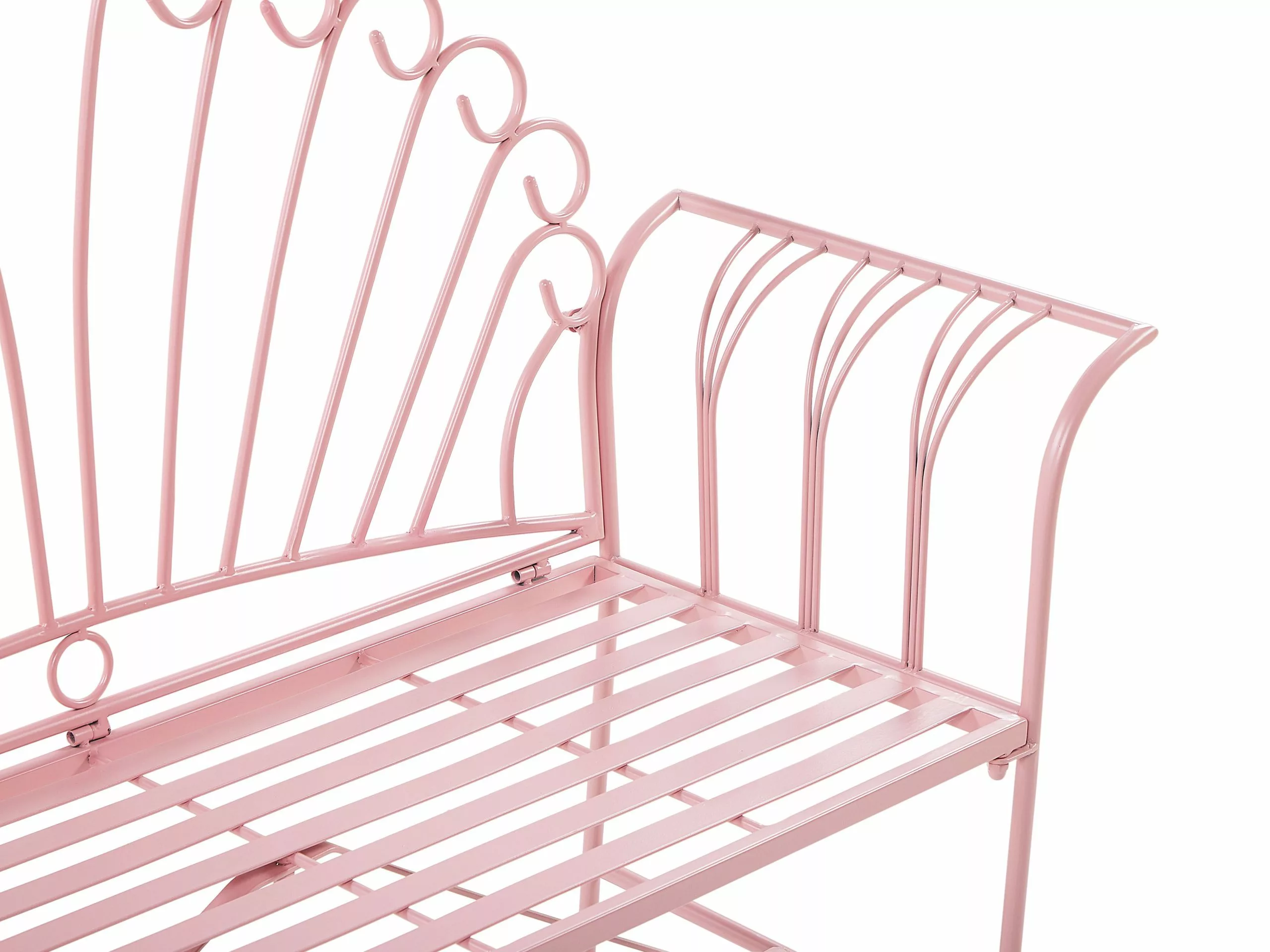 Beliani Balkonset Metaal Roze CAVINIA - Afbeelding 7