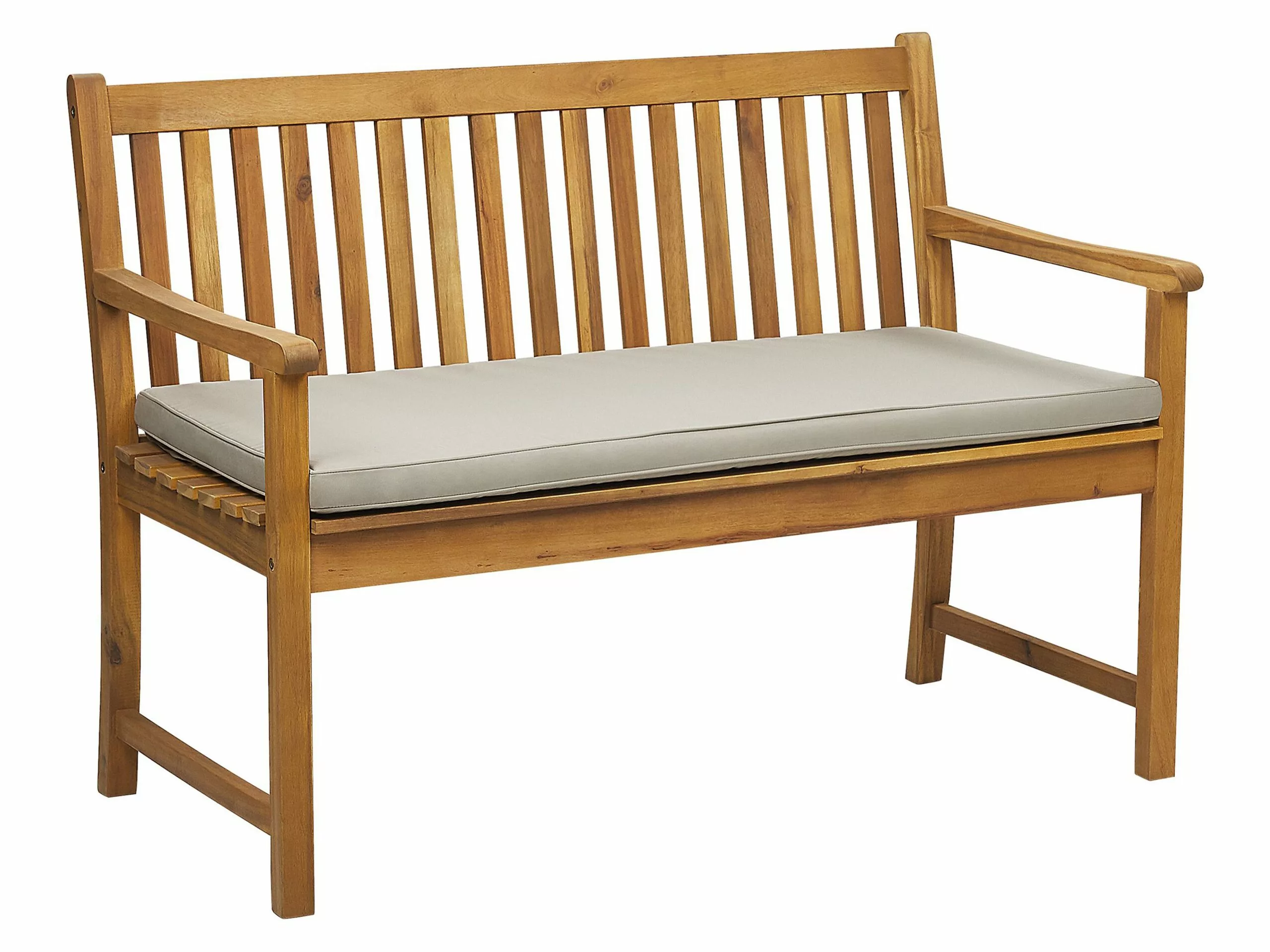 Beliani Tuinbank Acaciahout Beige VIVARA - Afbeelding 3