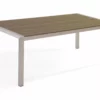 Beliani Tuintafel Aluminium Bruin 180 X 90 Cm VERNIO