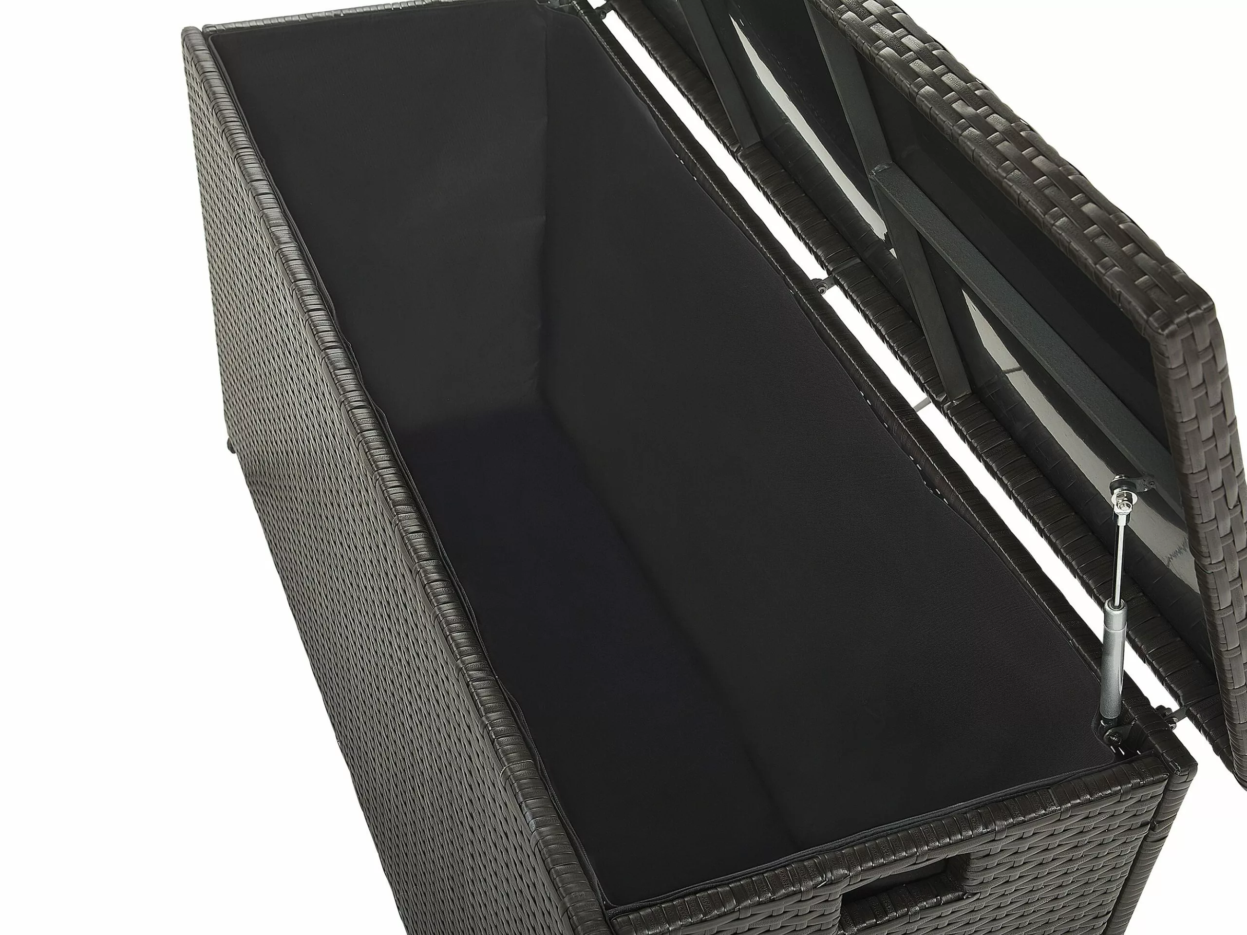 Beliani Kussenbox Rotan Bruin 126 X 46 MODENA - Afbeelding 4