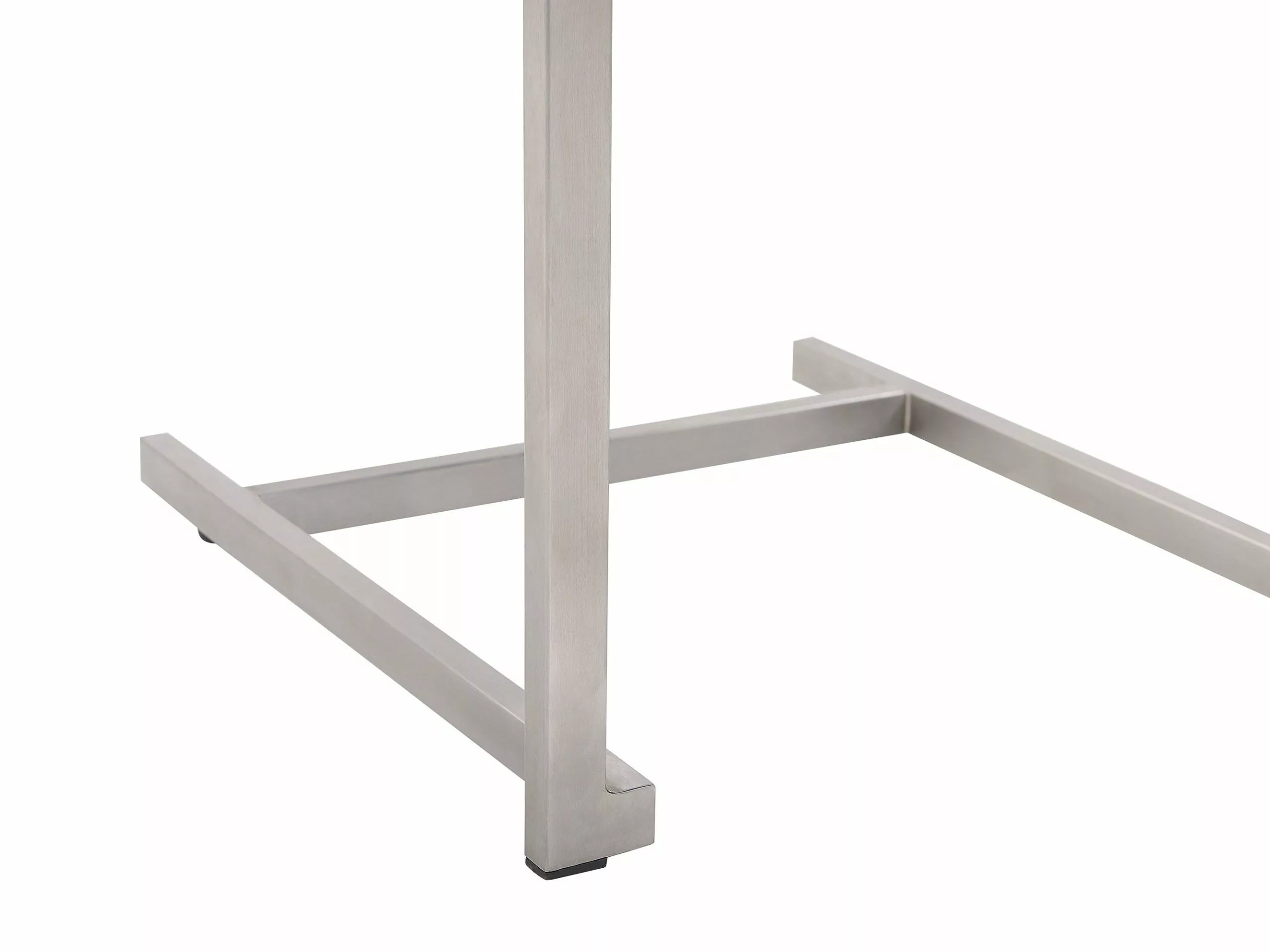 Beliani Tuinstoel Set Van 2 RVS Beige COSOLETO - Afbeelding 8