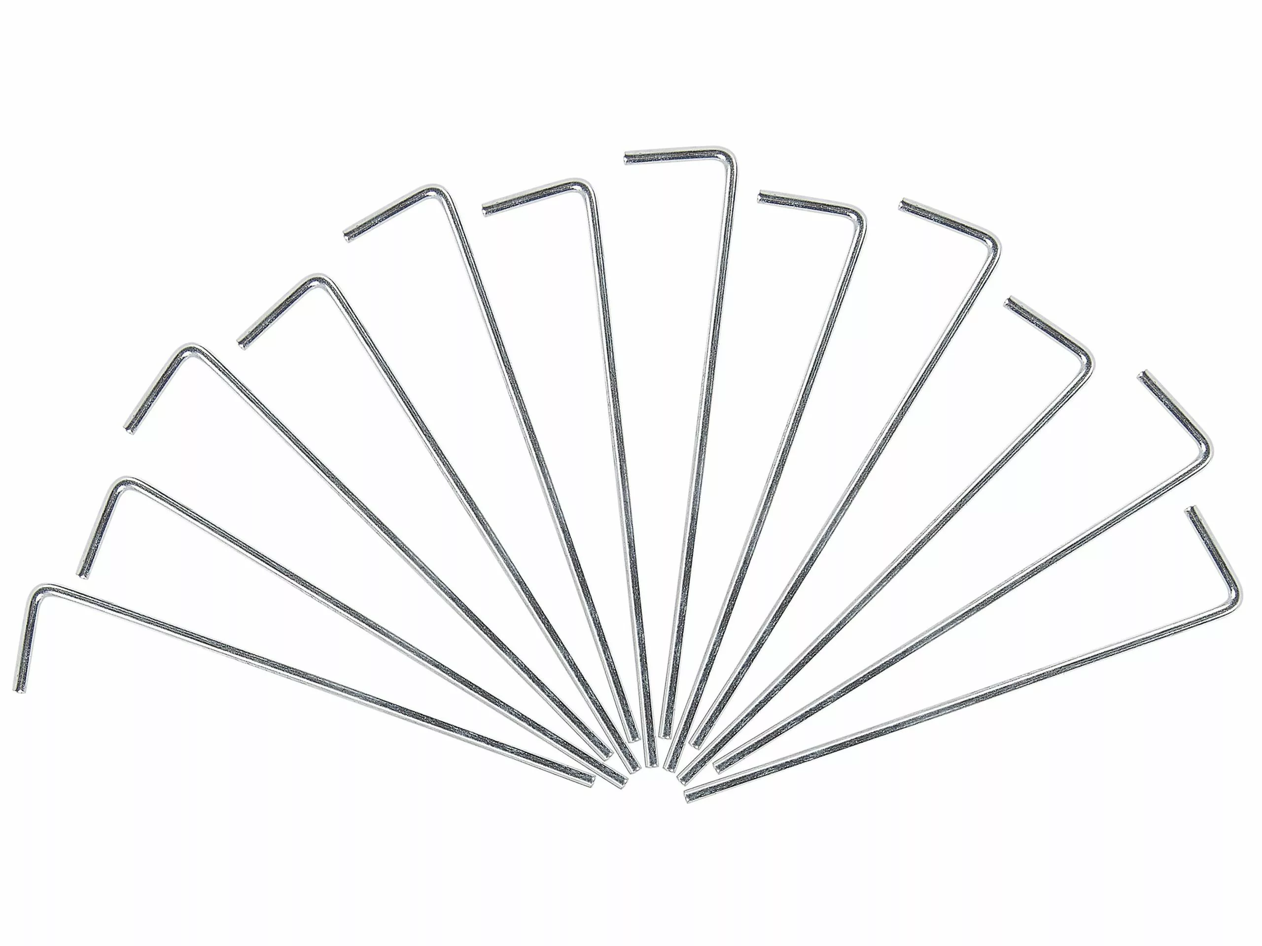 Beliani Paviljoen Staal Beige ⌀ 350 Cm PORTEL - Afbeelding 9