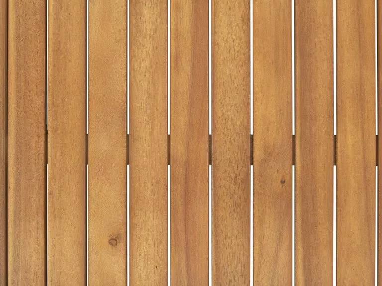 Beliani Bijzettafel Lichtbruin JAVA - Afbeelding 8