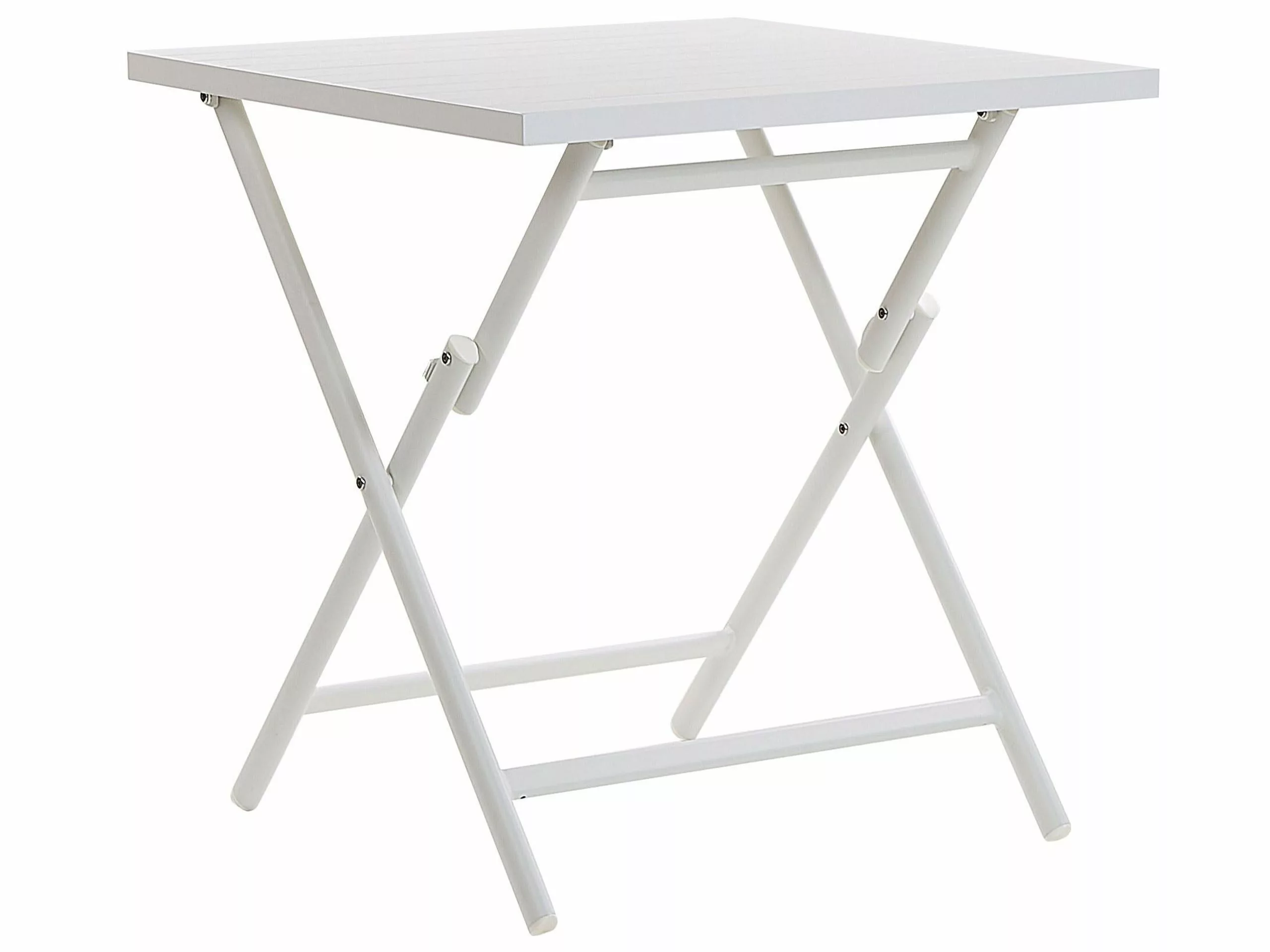 Beliani Balkonset Aluminium Wit CAORLE - Afbeelding 10