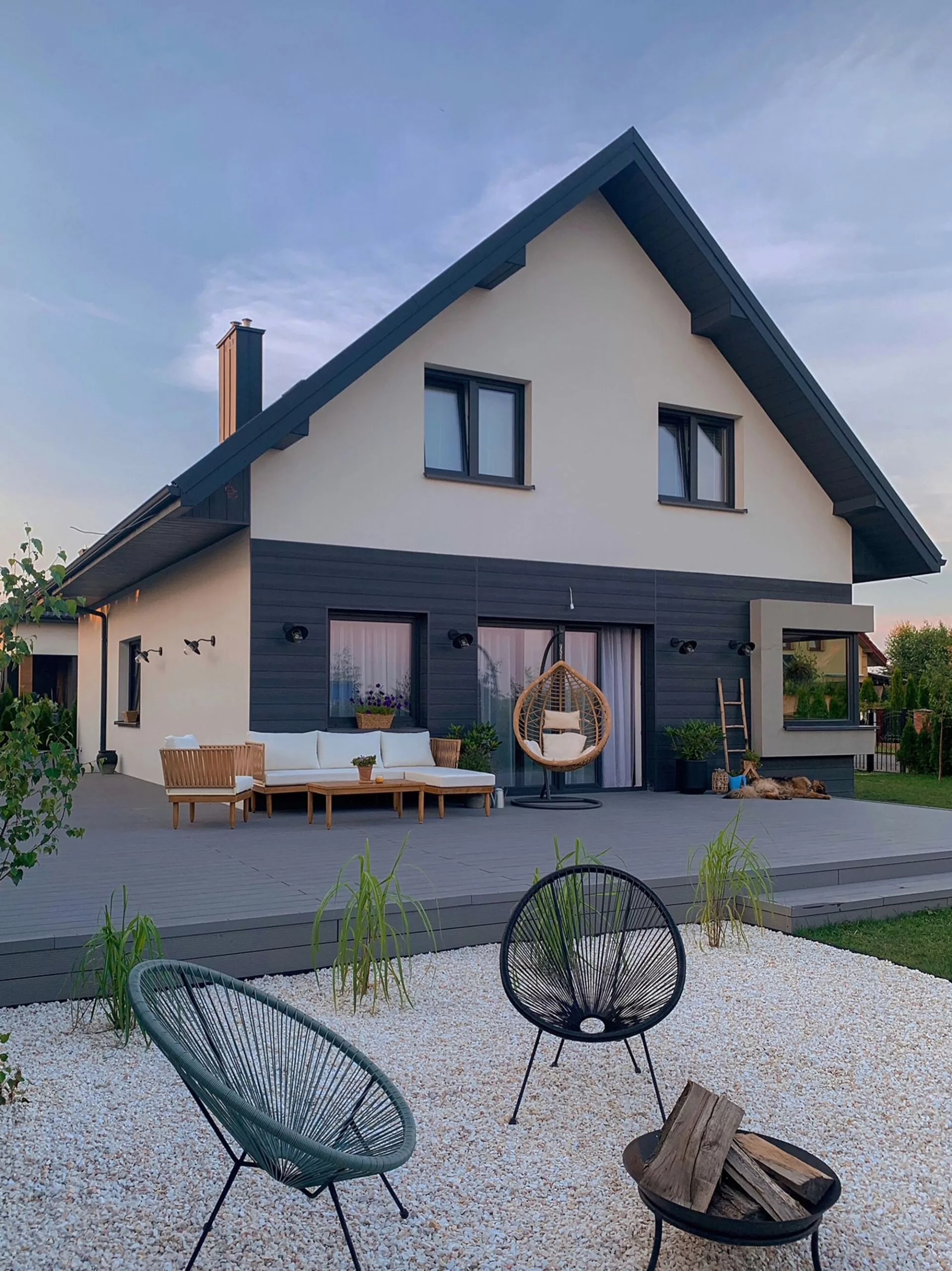 Beliani Stoel Rotan Zwart ACAPULCO II - Afbeelding 3