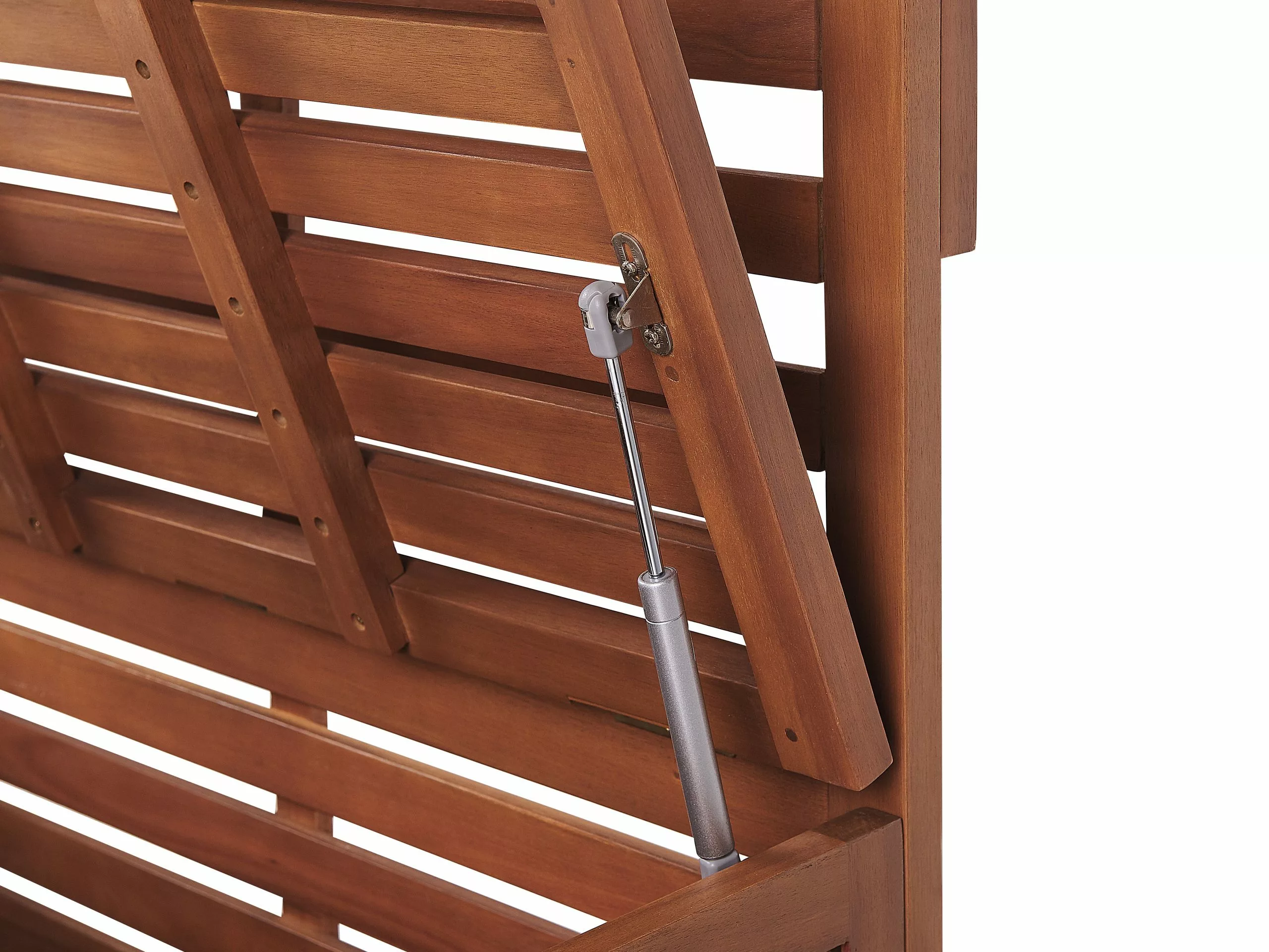 Beliani Tuinbank Met Opbergruimte Acaciahout MATINO - Afbeelding 8