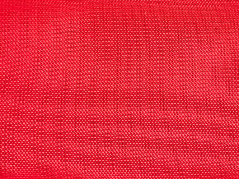 Beliani Ligstoel Schommel Staal/textiel Rood CARANO II - Afbeelding 10