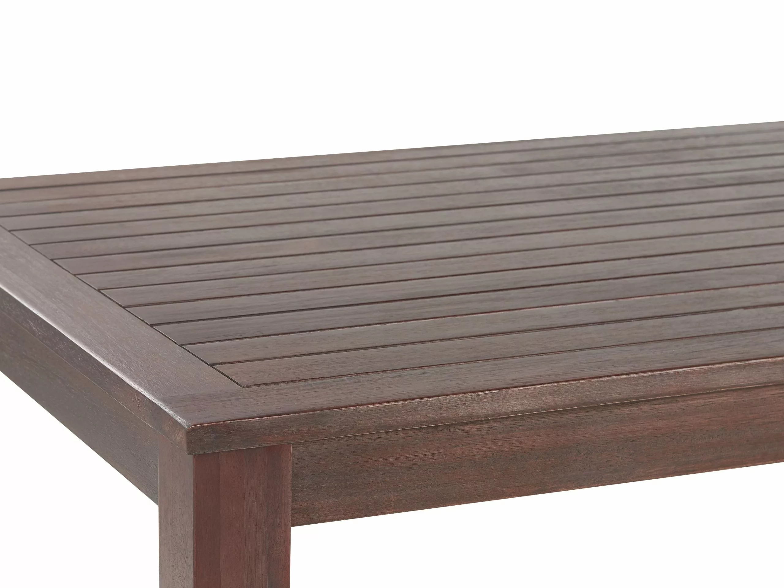 Beliani Tuintafel Eucalyptushout Lichtbruin 180 X 100 Cm TUSCANIA - Afbeelding 4