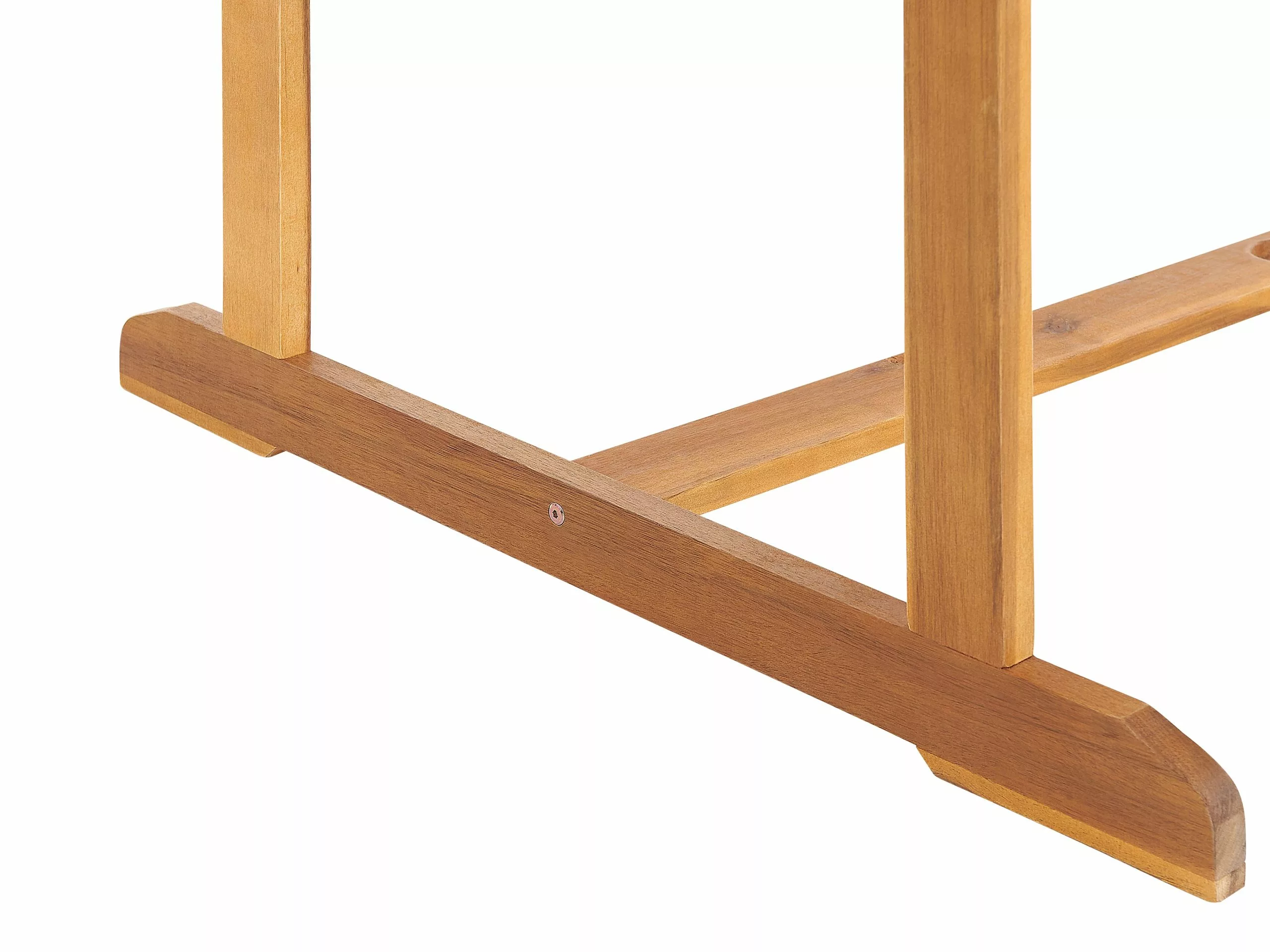 Beliani Tuintafel Uitschuifbaar Acaciahout 160 / 220 X 100 Cm MAUI - Afbeelding 10