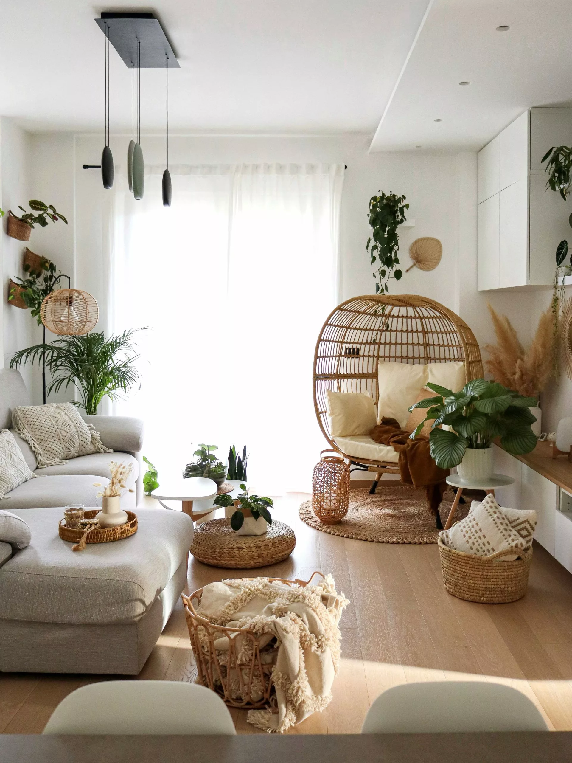 Beliani Fauteuil Rotan Natuurlijk VEROLI - Afbeelding 4