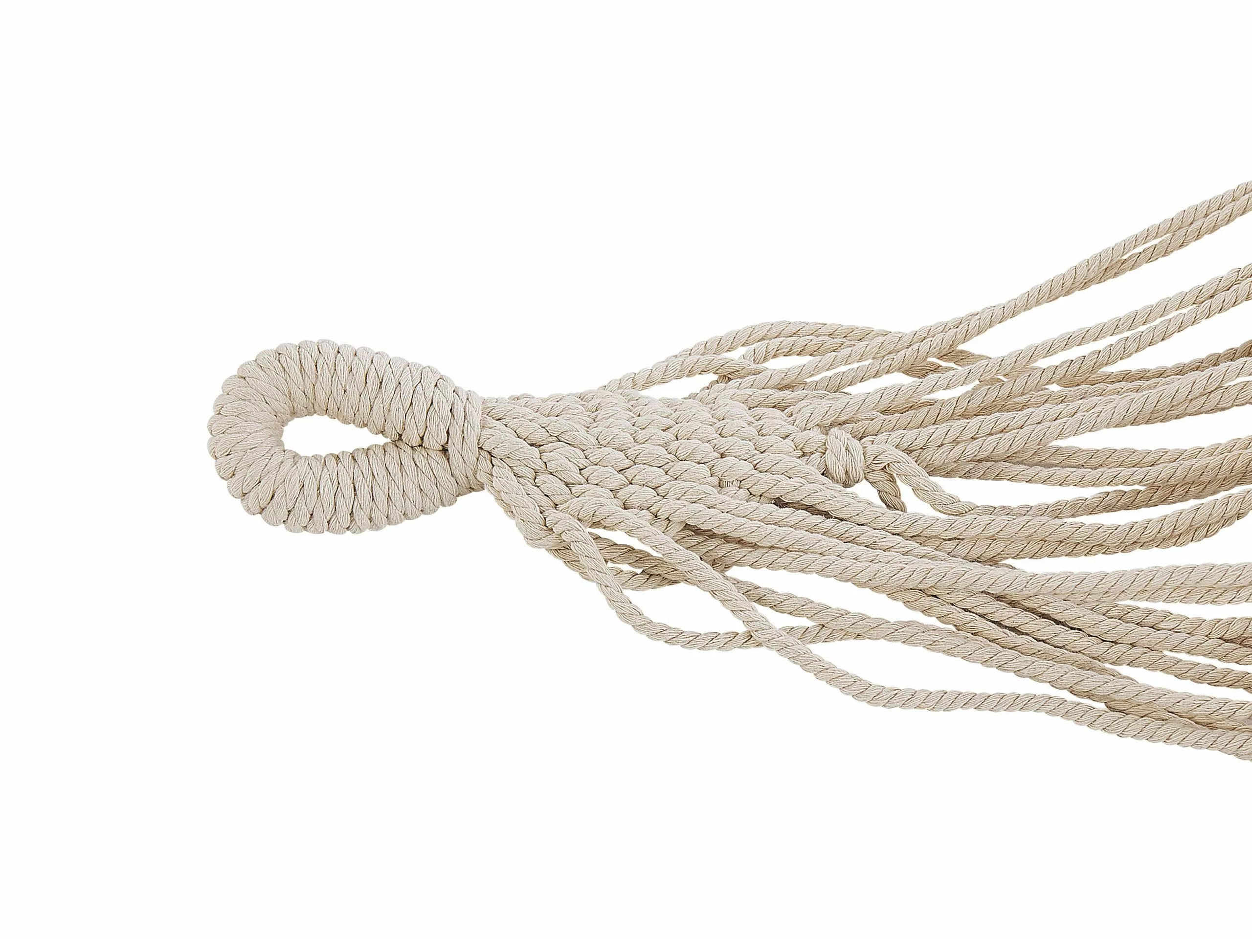 Beliani Hangmat Katoen Beige ROCCA - Afbeelding 3