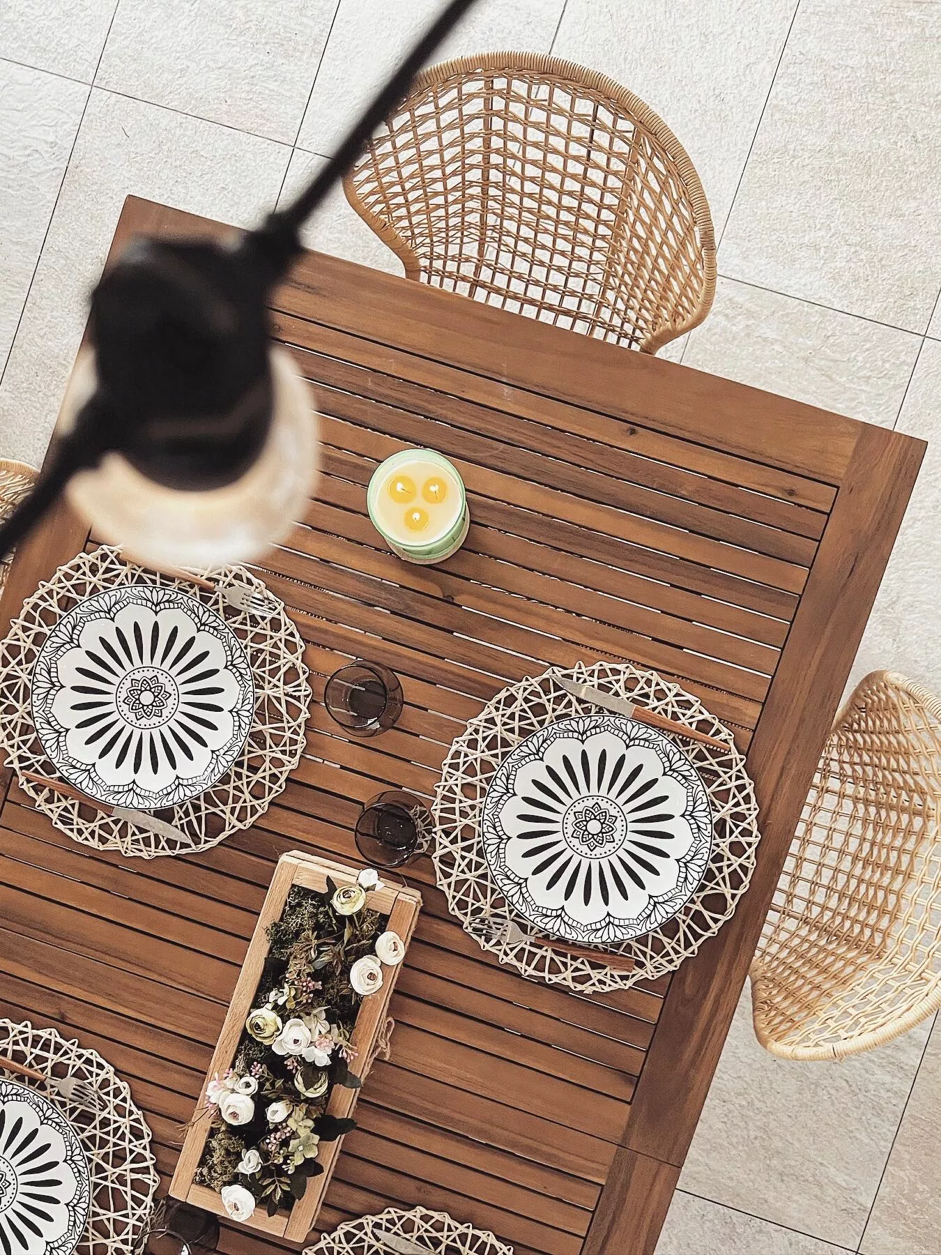 Beliani Tuintafel Uitschuifbaar Acaciahout 180 / 240 X 100 Cm CESANA - Afbeelding 3