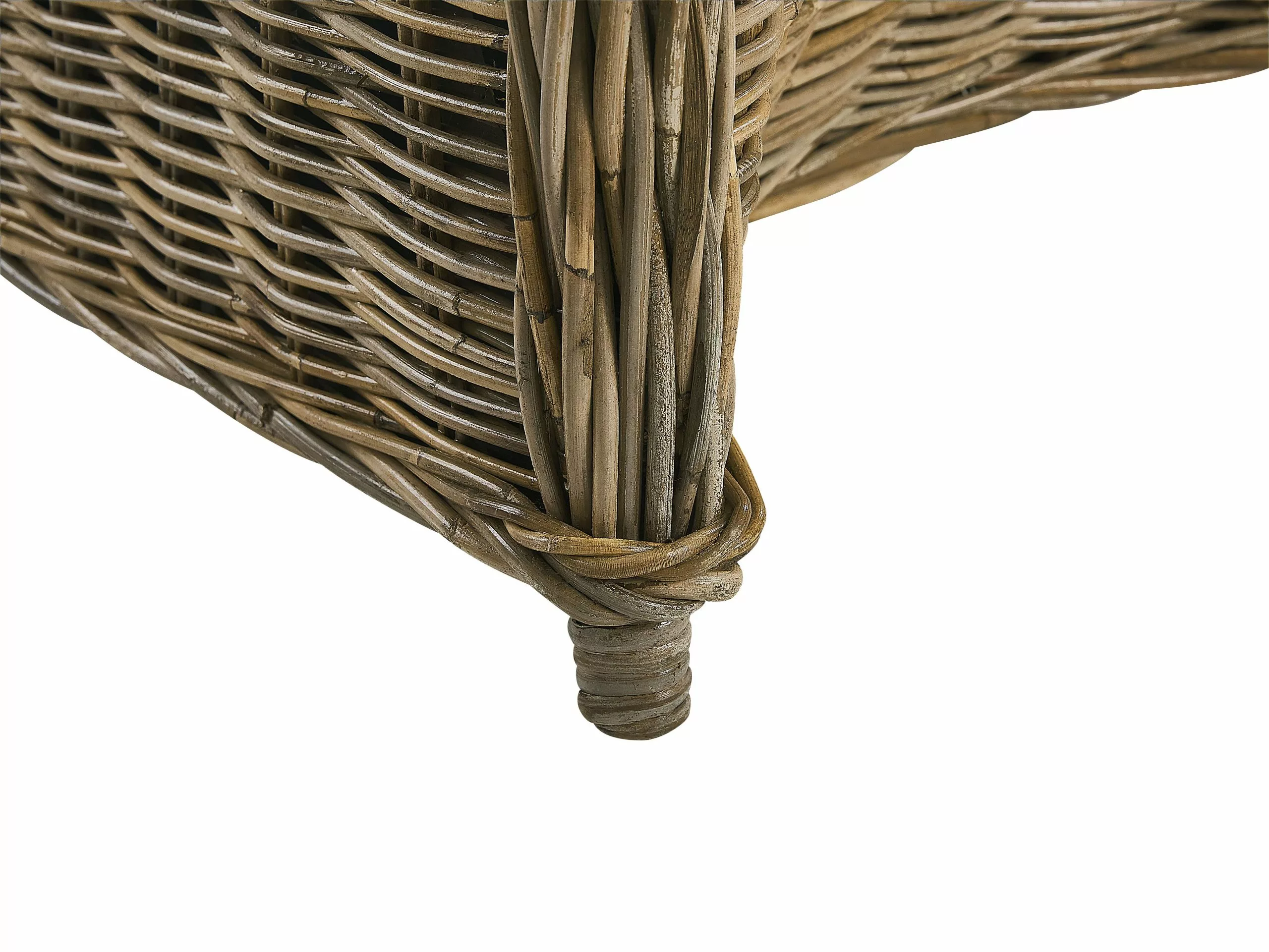 Beliani Tuinstoel Rotan Naturel SUSUA - Afbeelding 9