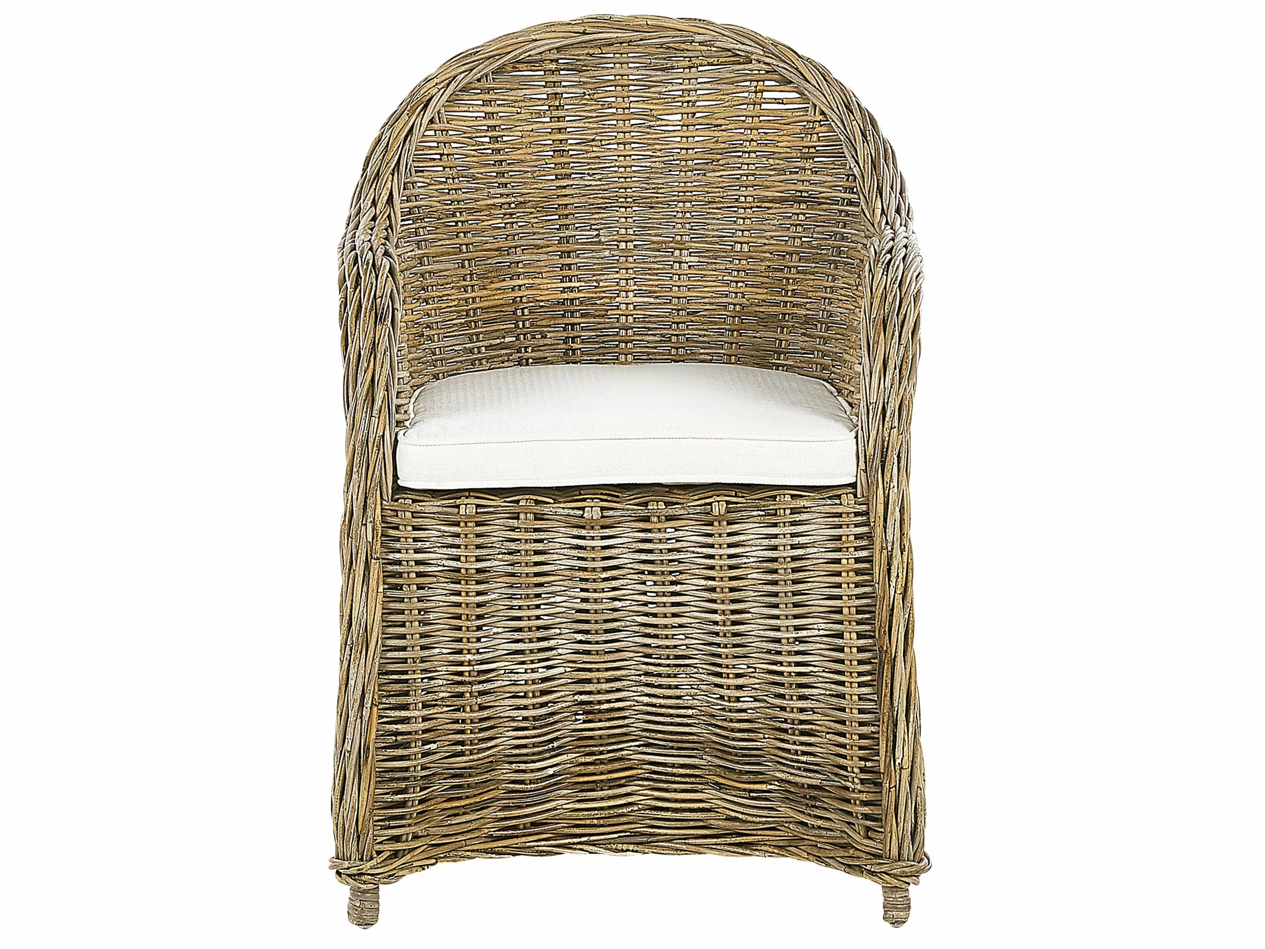 Beliani Tuinset 6-zits Rotan Naturel SUSUA/OLBIA - Afbeelding 4