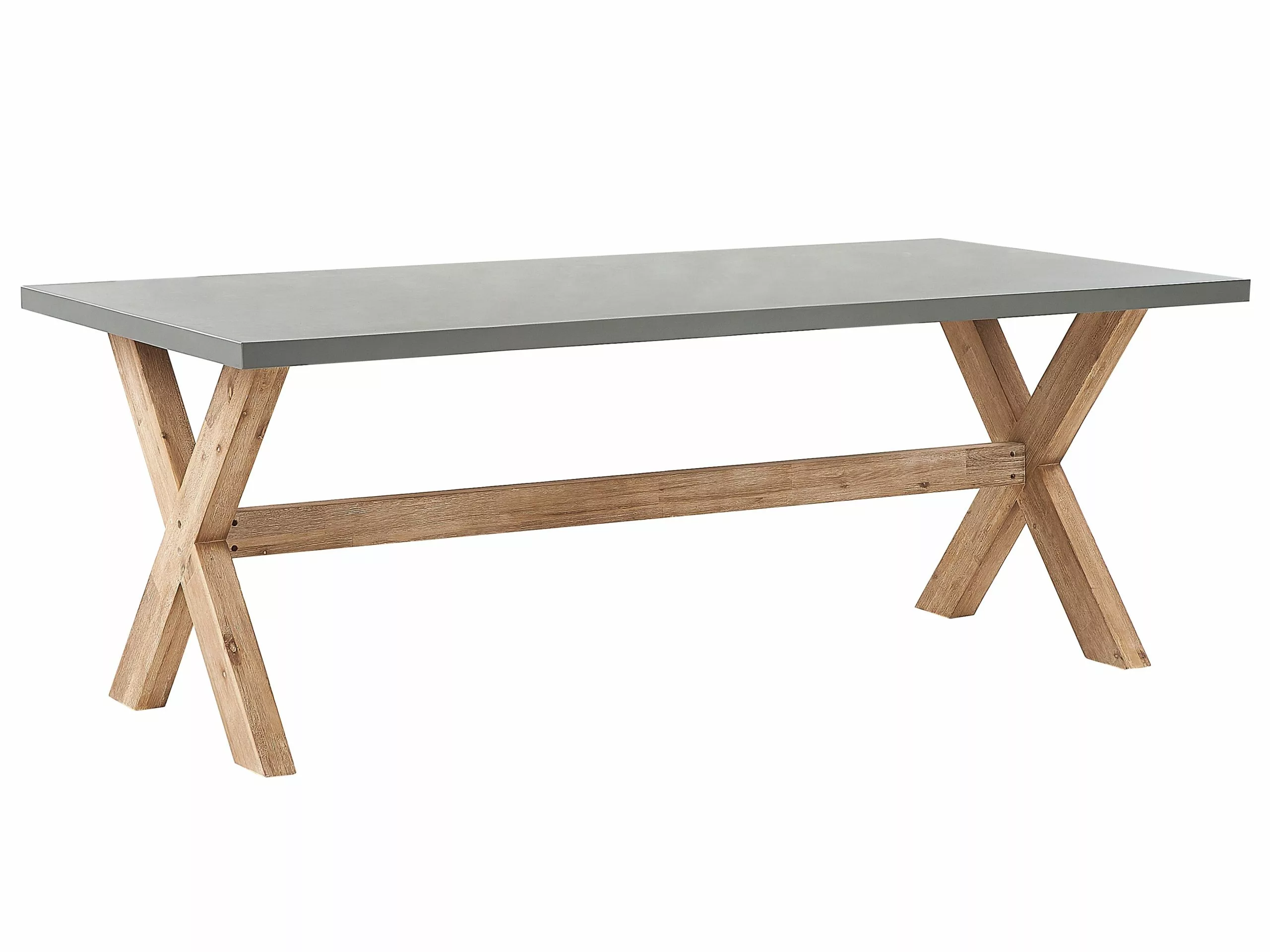 Beliani Tuinset 6-zits Rotan Naturel MAROS/OLBIA - Afbeelding 8