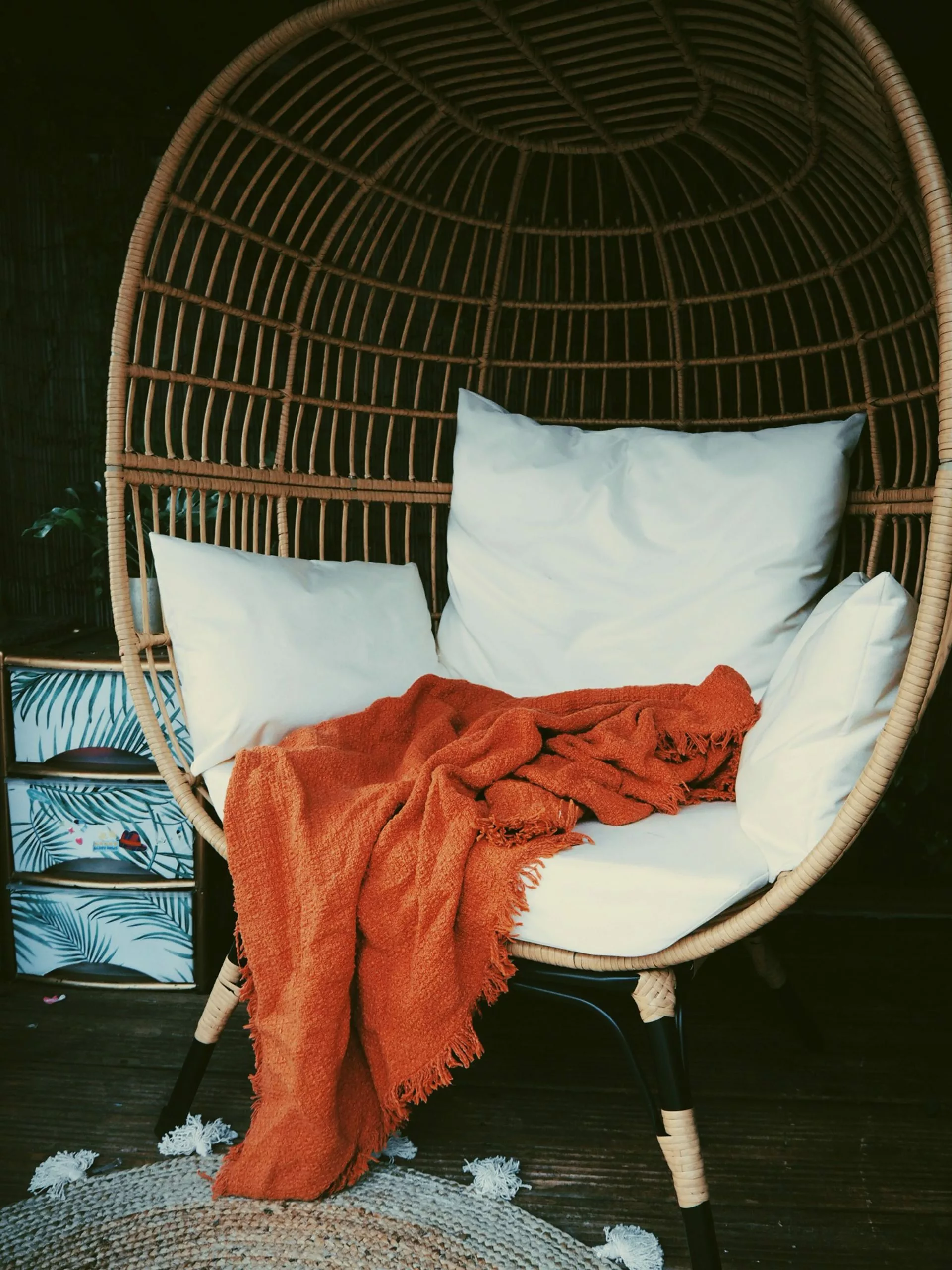 Beliani Fauteuil Rotan Natuurlijk VEROLI - Afbeelding 8