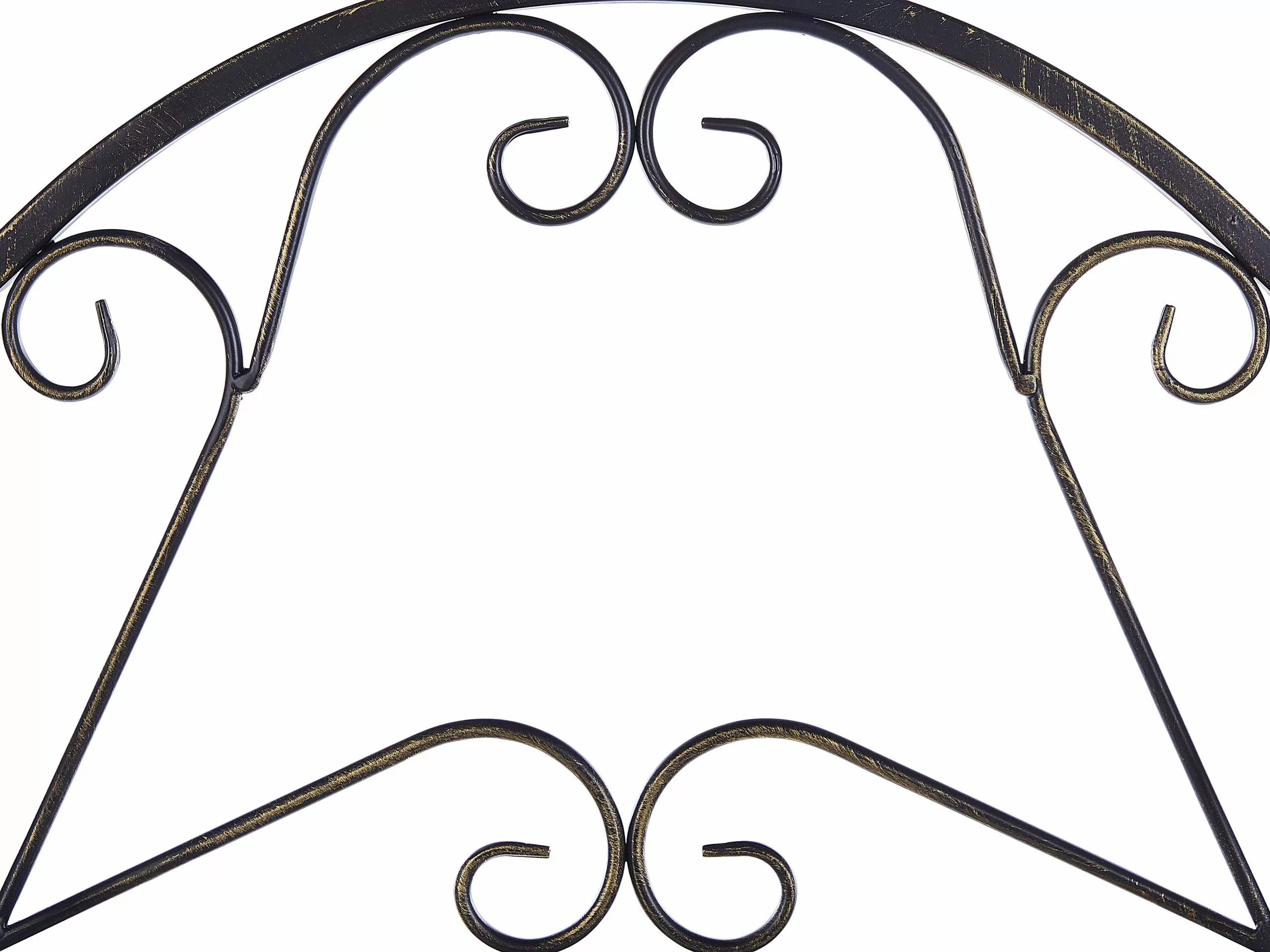 Beliani Badkamerkast Metaal Zwart VALDIVIA - Afbeelding 7