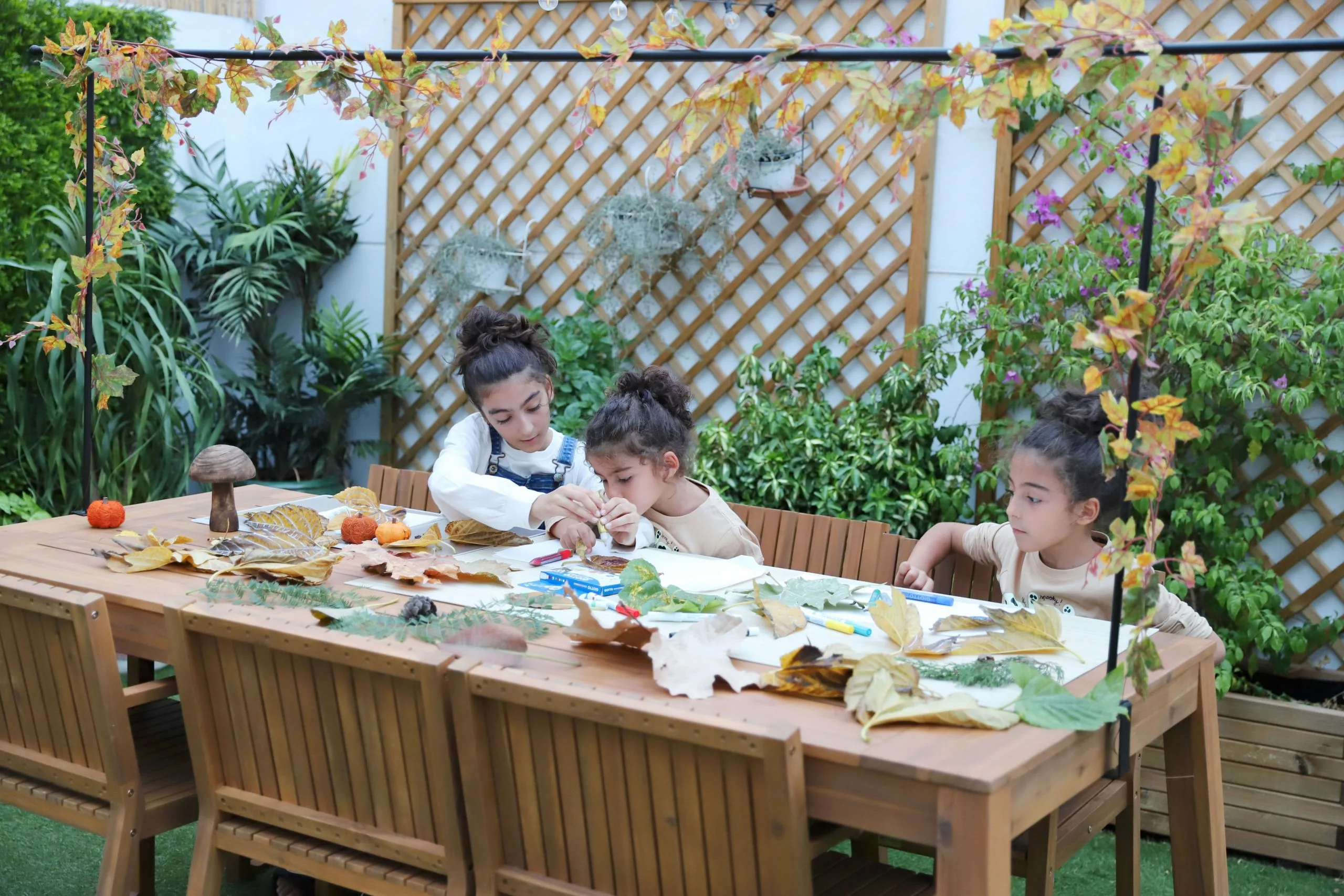 Beliani Tuintafel Acaciahout Lichtbruin 210 X 90 Cm LIVORNO - Afbeelding 5