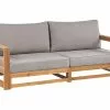 Beliani Tuinbank 2-zits Acaciahout Lichtbruin TIMOR II