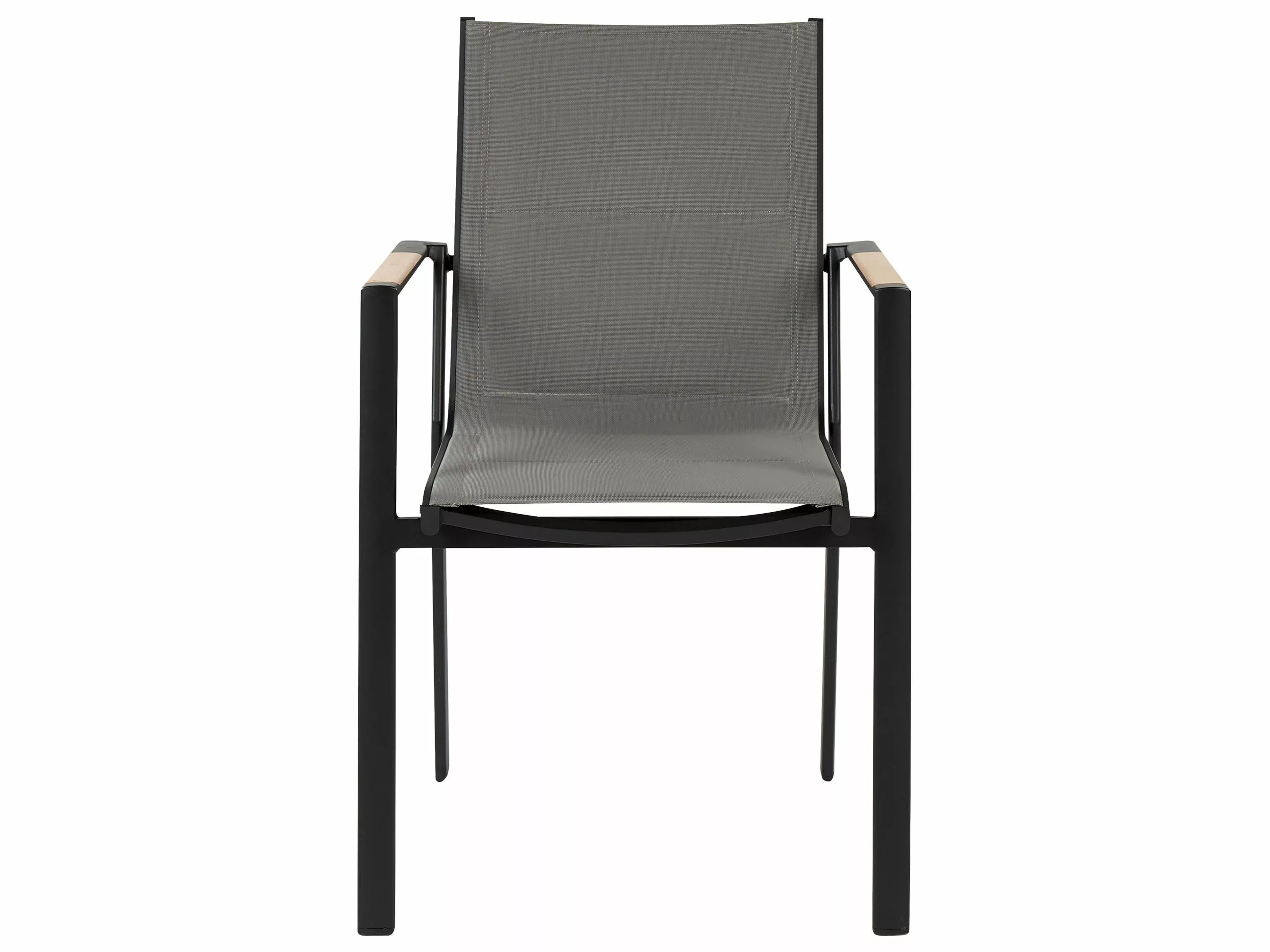 Beliani Tuinset Aluminium Zwart/grijs OLMETTO/BUSSETO - Afbeelding 7