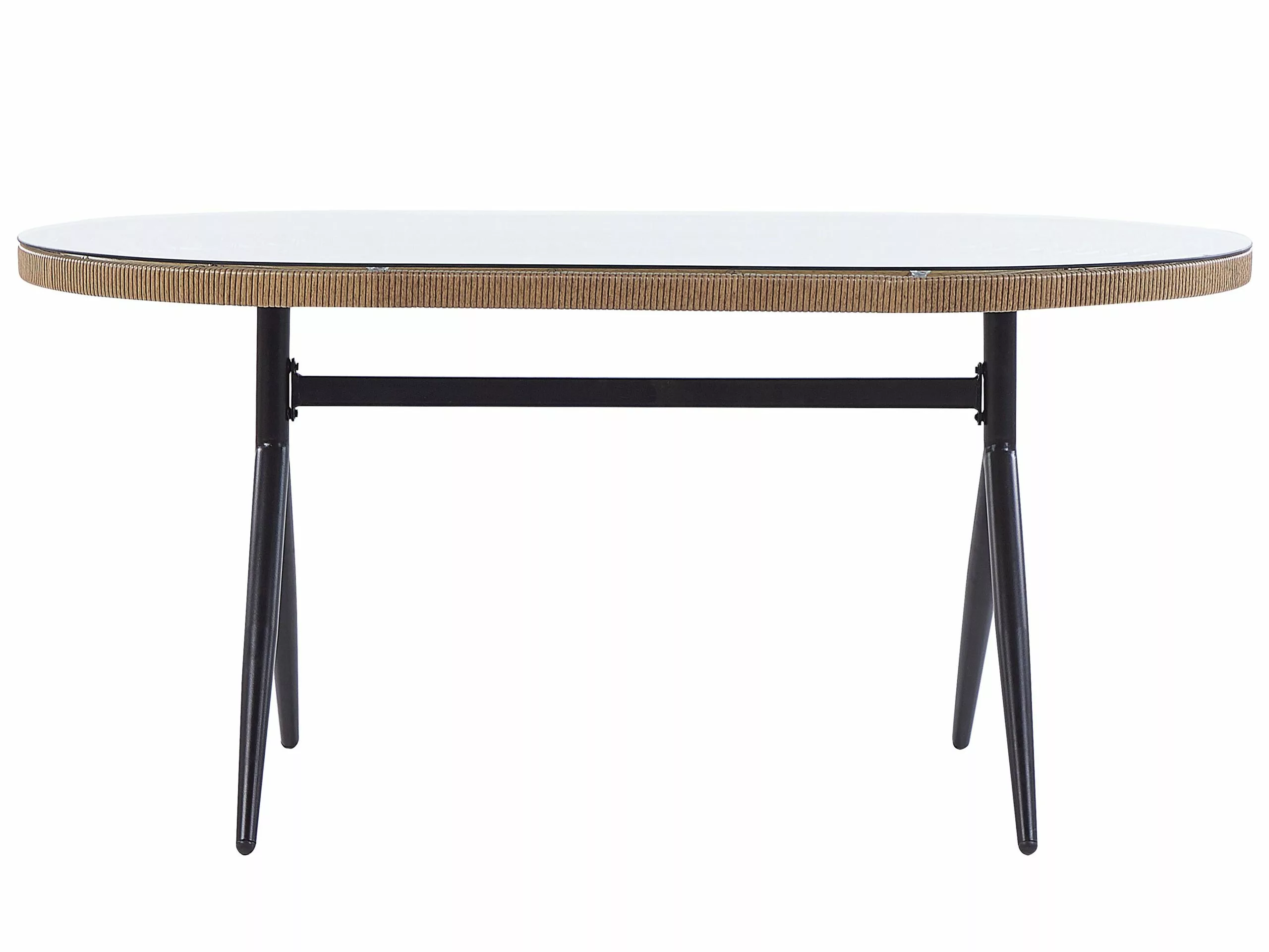 Beliani Tuinset Rotan Roze ALIANO II - Afbeelding 10